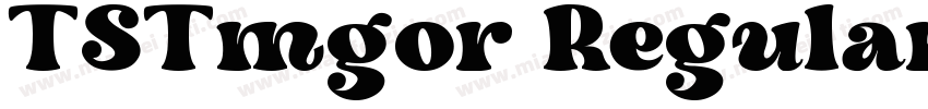 TSTmgor Regular字体转换